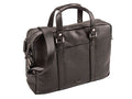 Adpel Alba 15.4" Leather Laptop Bag | Black - KaryKase