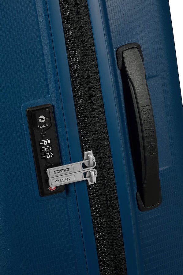 American Tourister Aerostep Expandable 77cm Large Spinner | Navy - KaryKase