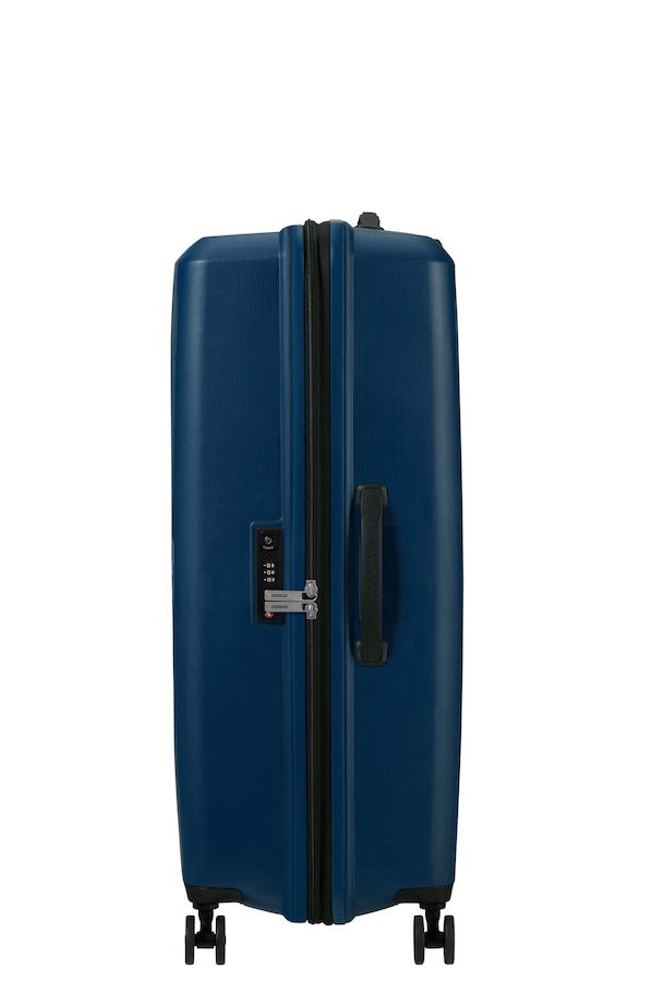 American Tourister Aerostep Expandable 77cm Large Spinner | Navy - KaryKase