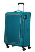 American Tourister Pulsonic 81cm Large Spinner - Expandable | Stone Teal - KaryKase