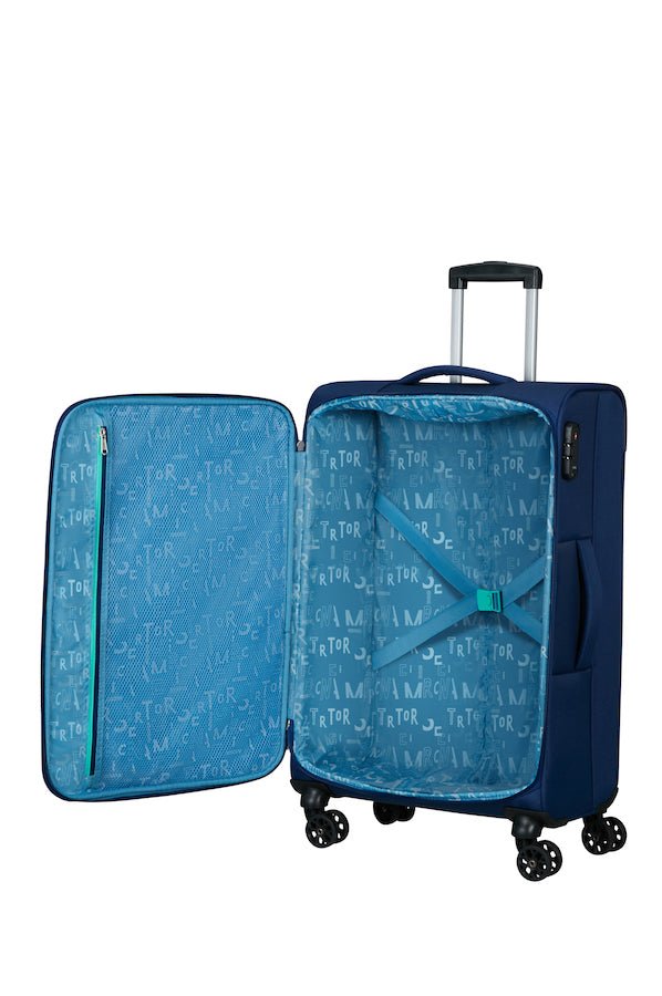 American Tourister Sea Seeker 68 cm Medium Spinner | Combat Navy - KaryKase