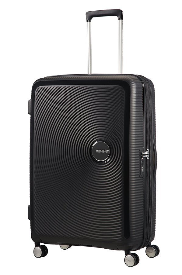 American Tourister Soundbox 77cm Large Spinner - Expandable | Bass Black - KaryKase