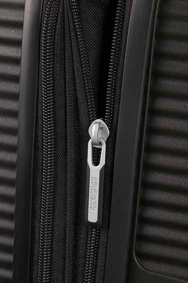 American Tourister Soundbox 77cm Large Spinner - Expandable | Bass Black - KaryKase