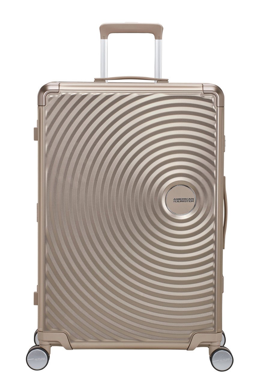 American Tourister Soundbox Alu Spinner TSA - KaryKase