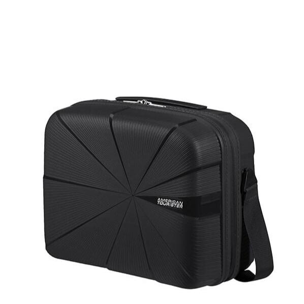 American Tourister Starvibe Beauty Case | Black - KaryKase