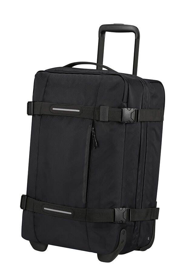 American Tourister Urban Track Duffle Small 55L | Asphalt Black - KaryKase