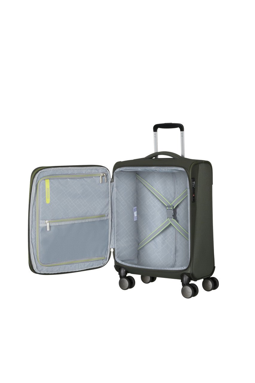 American Tourister Wanderlite Spinner Expandable 55cm - KaryKase