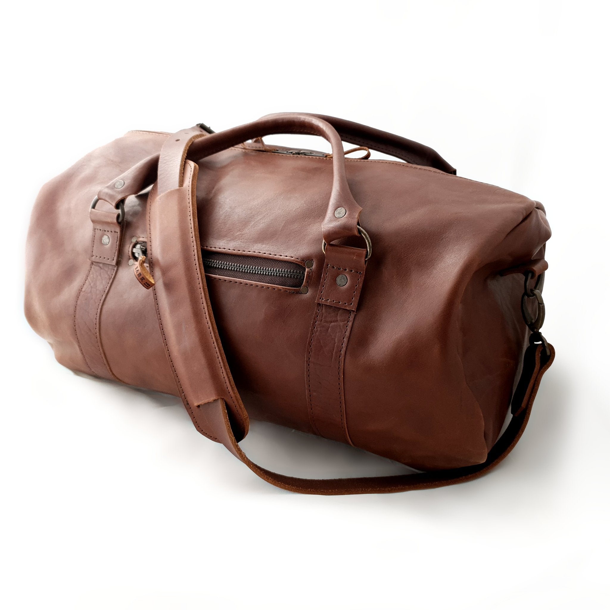 Bark And Mill Barrel bag | Chocolate - KaryKase