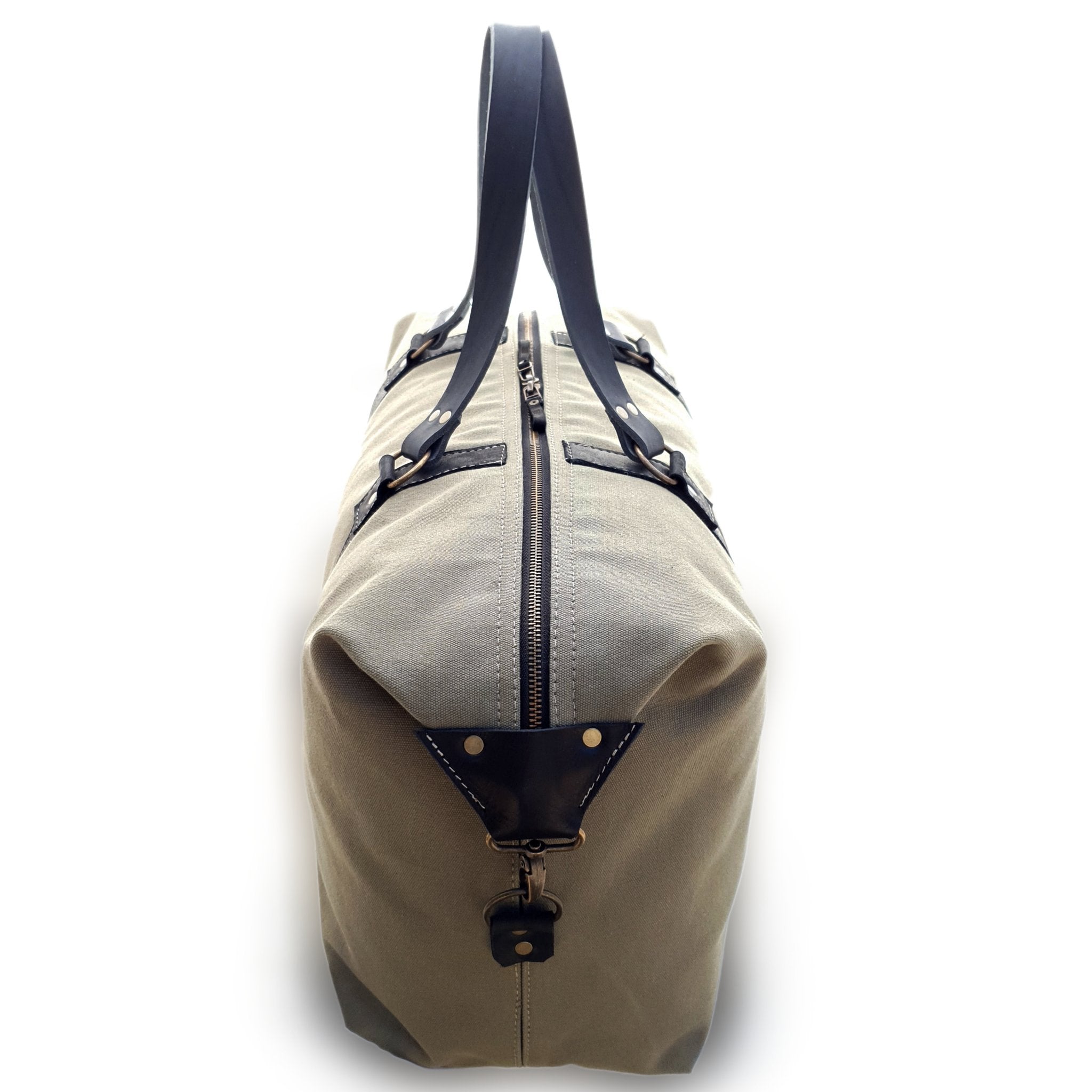 Bark And Mill Canvas Travel Bag | Olive - KaryKase