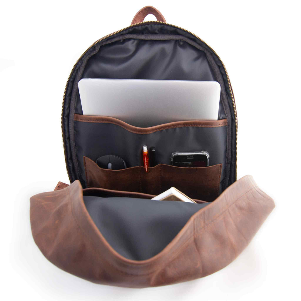 Bark And Mill Classic Daypack | Chocolate - KaryKase