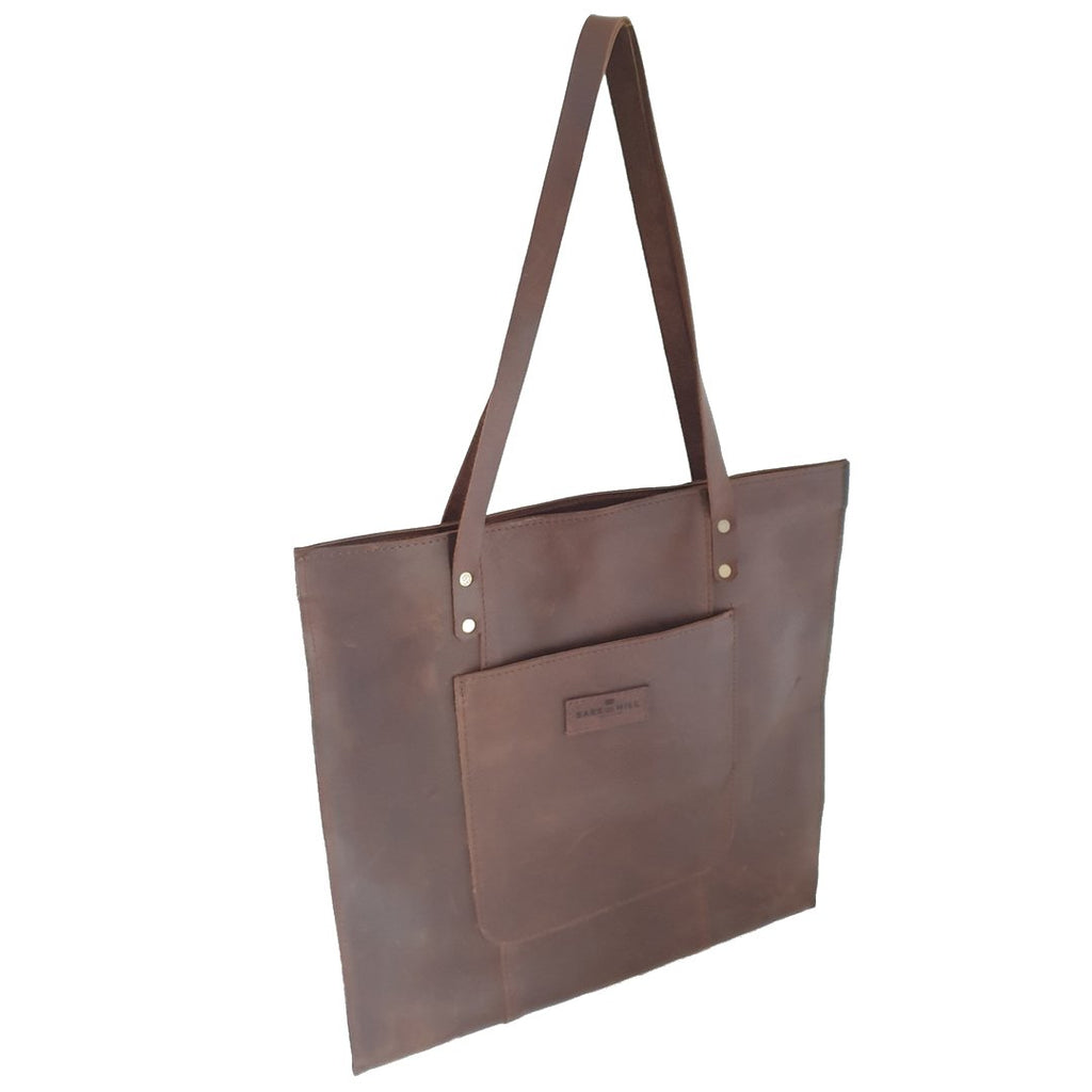 Bark And Mill Tijen Everyday Shoulder Bag | Chocolate - KaryKase