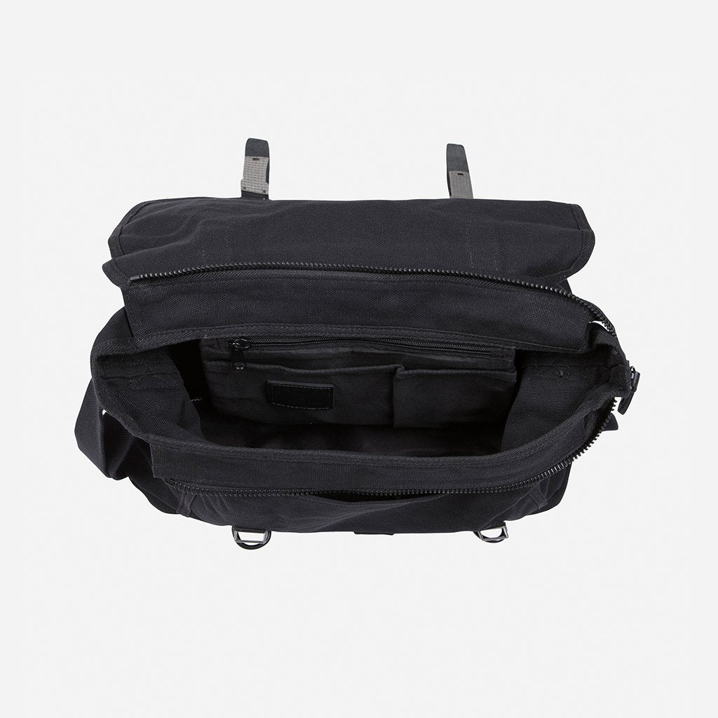 Brando Canvas Classic Work Messenger | Black - KaryKase