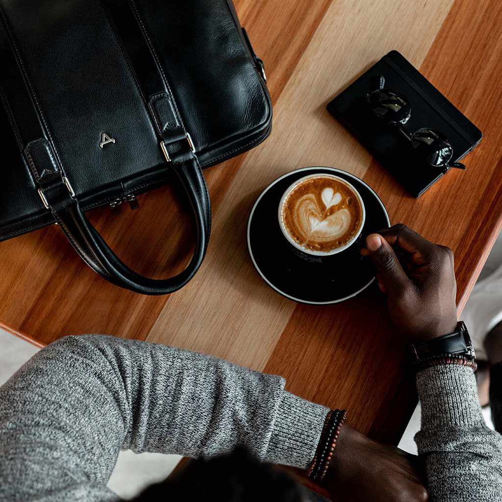 Brando Winchester 15" Double Laptop Bag | Brown - KaryKase