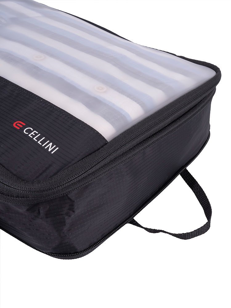 Cellini 2 Pack Packing Cubes; Large and Medium | Black - KaryKase