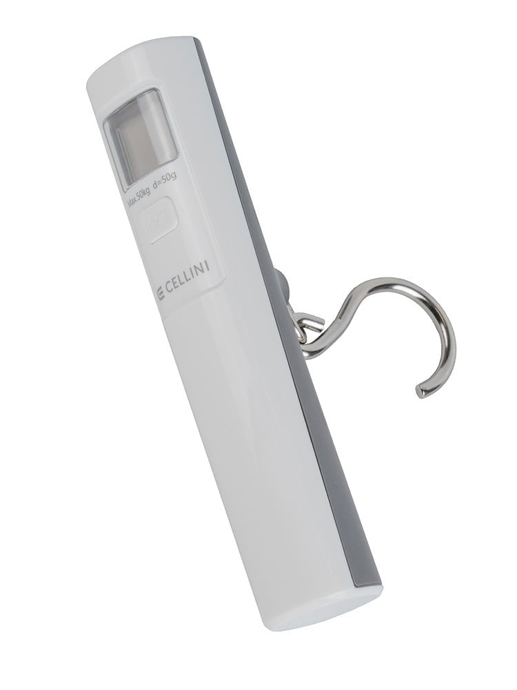 Cellini Battery Free Luggage Scale | White - KaryKase