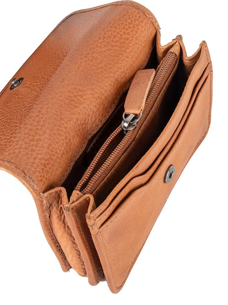 Cellini Diva Premea Compact Purse | Tan - KaryKase