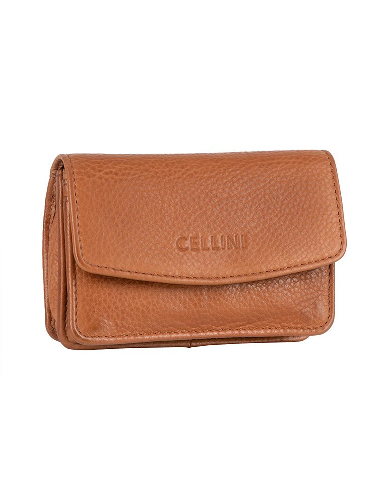 Cellini Diva Premea Compact Purse | Tan - KaryKase