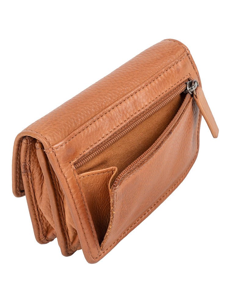 Cellini Diva Premea Compact Purse | Tan - KaryKase