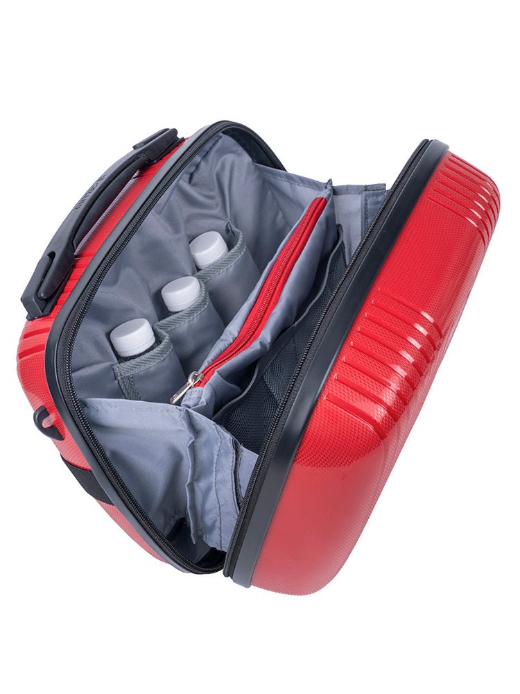 Cellini Flexilite Beauty Case | Red - KaryKase