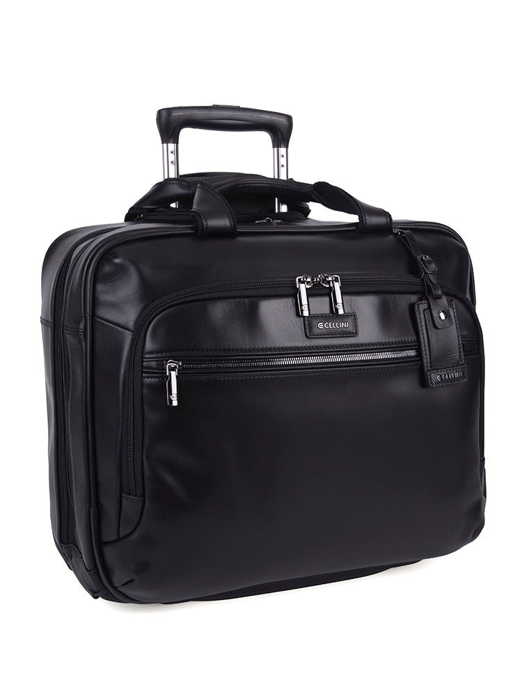 Cellini Infiniti Business Case On Wheels | Black - KaryKase