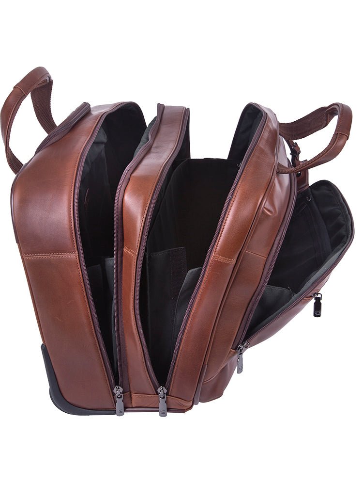 Cellini Infiniti Business Case On Wheels | Brown - KaryKase