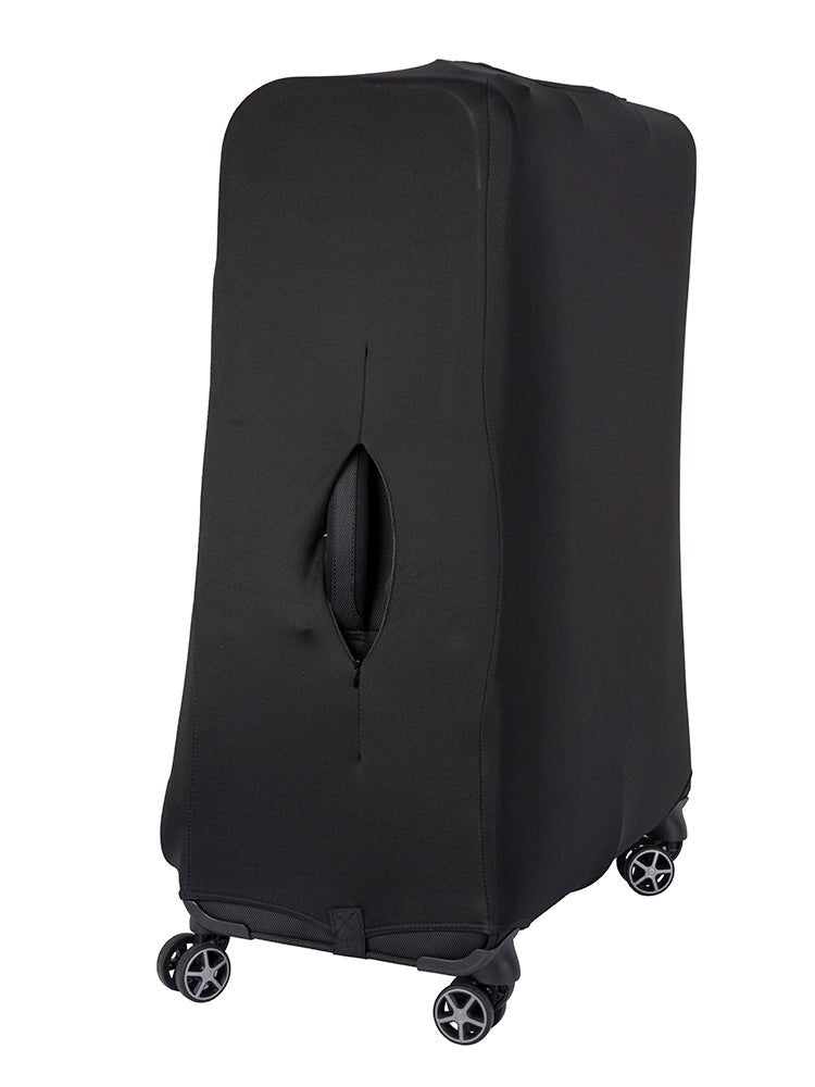 Cellini Large Lockable Luggage Cover | Black - KaryKase
