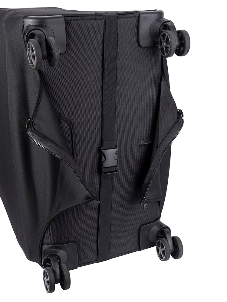 Cellini Large Lockable Luggage Cover | Black - KaryKase