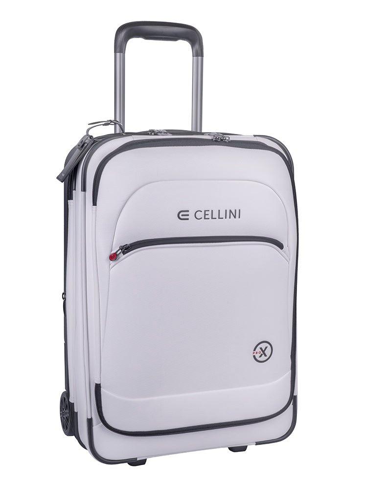 Cellini Pro X 2 Wheel Carry - On Pullman with Oversized Fastline Wheels | White - KaryKase