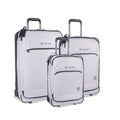 Cellini Pro X Trolley Pullman 3 Piece Set | White - KaryKase