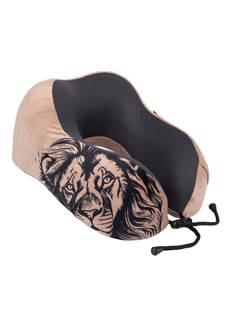 Cellini Safari Roll-Up Memory Foam Travel Pillow - KaryKase