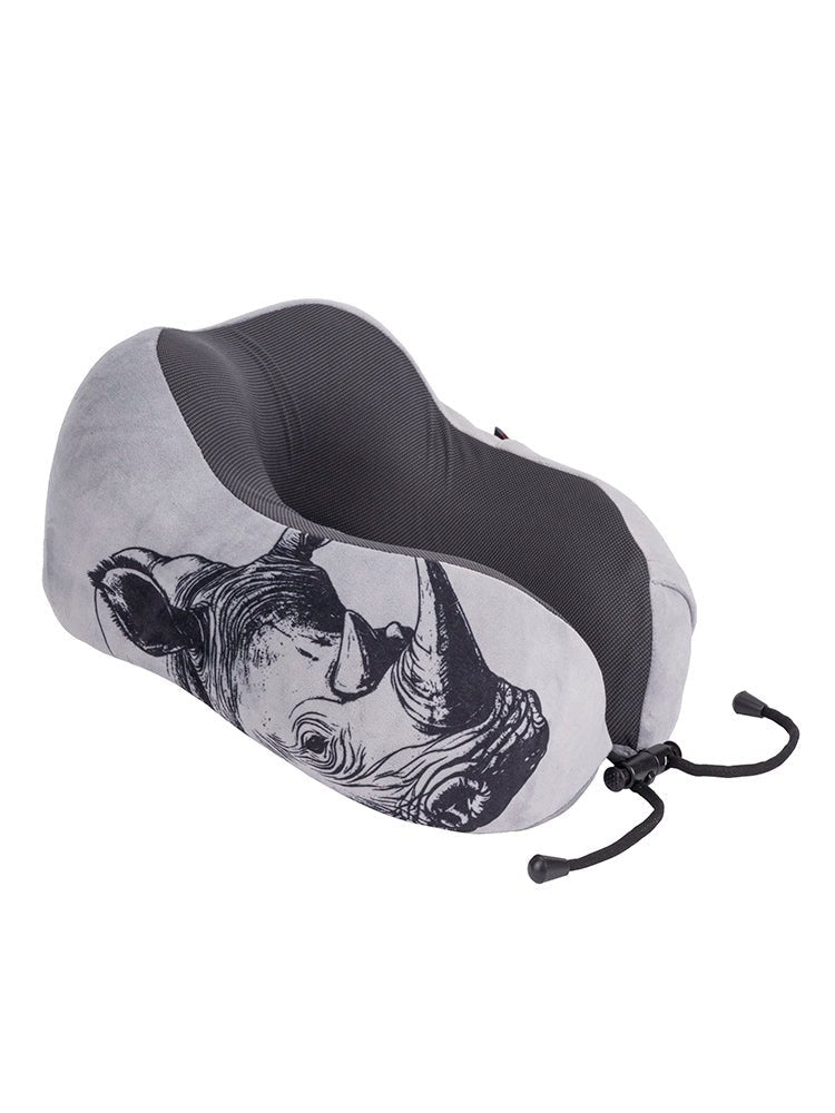 Cellini Safari Roll-Up Memory Foam Travel Pillow - KaryKase