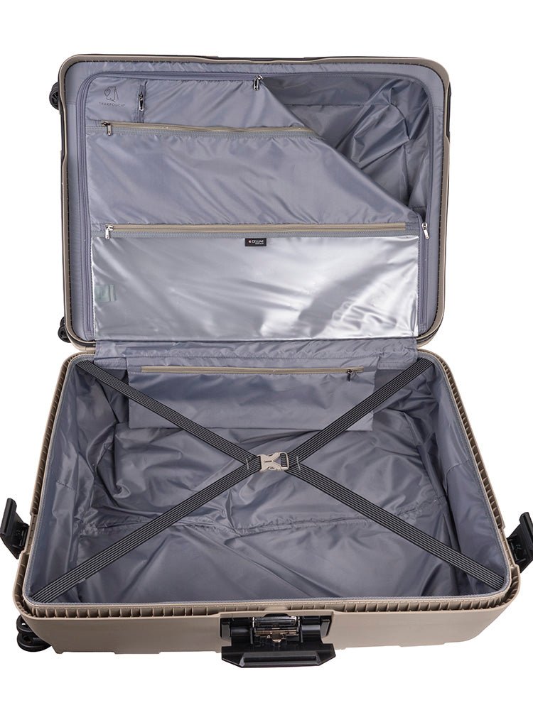 Cellini Safetech 75cm Large Spinner | Rock Brown - KaryKase