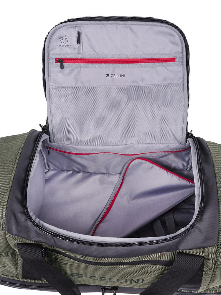 Cellini Xplorer Medium Double Decker Trolley Duffel | Green - KaryKase