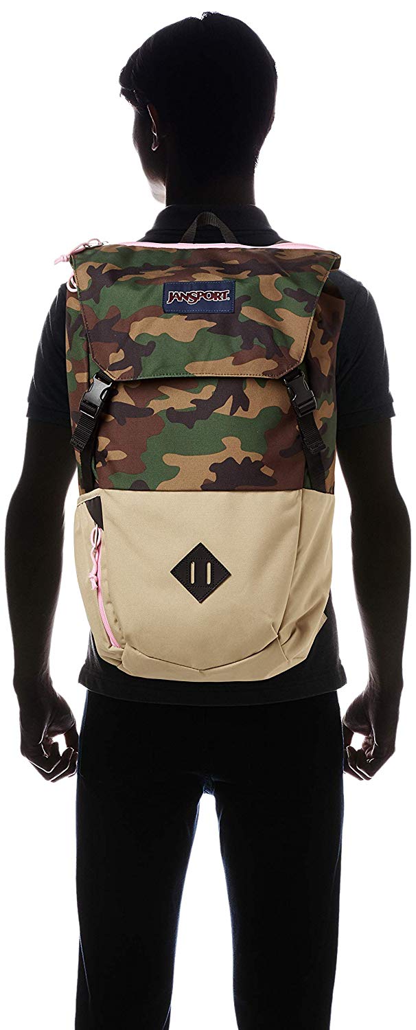 Jansport Pike 15" Laptop Backpack | Surplus Camo - KaryKase