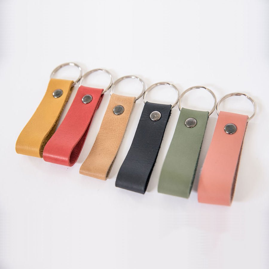 Thandana Leather Key Ring Strip
