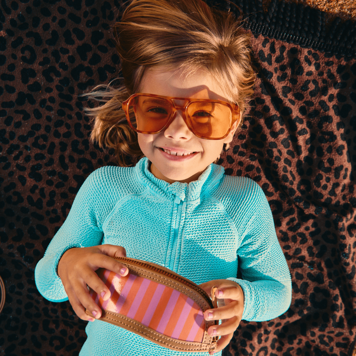 Thandana Kids Laminated Fabric Glasses Case