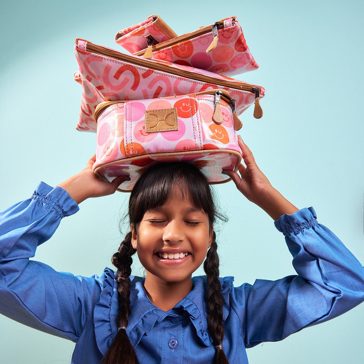 Thandana Kids Laminated Fabric Large Purse