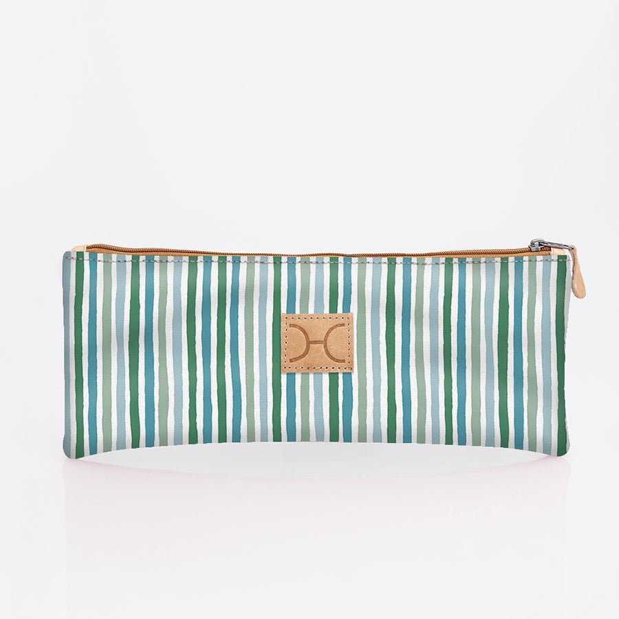 Thandana Kids Laminated Fabric Triple Zip Pencil Case