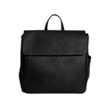 Mally Bebe Leather Baby Backpack | Black - KaryKase