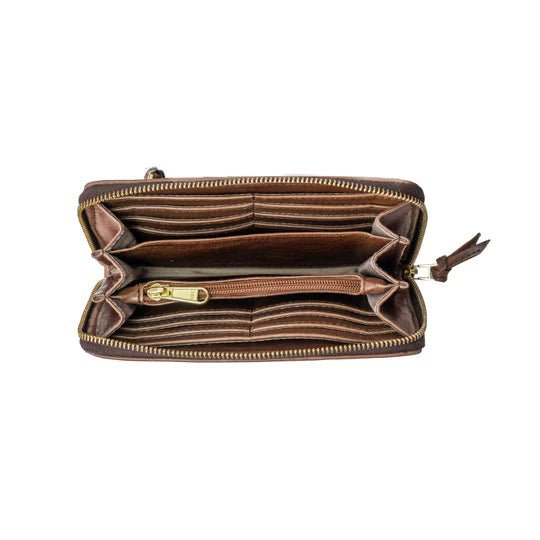 Mally Ladies Wallet | Brown - KaryKase