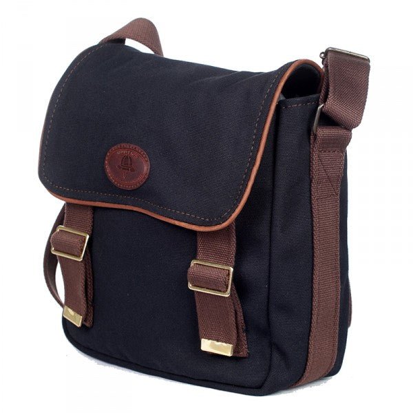Melvill & Moon Bladsak Messenger Bag | Black - KaryKase