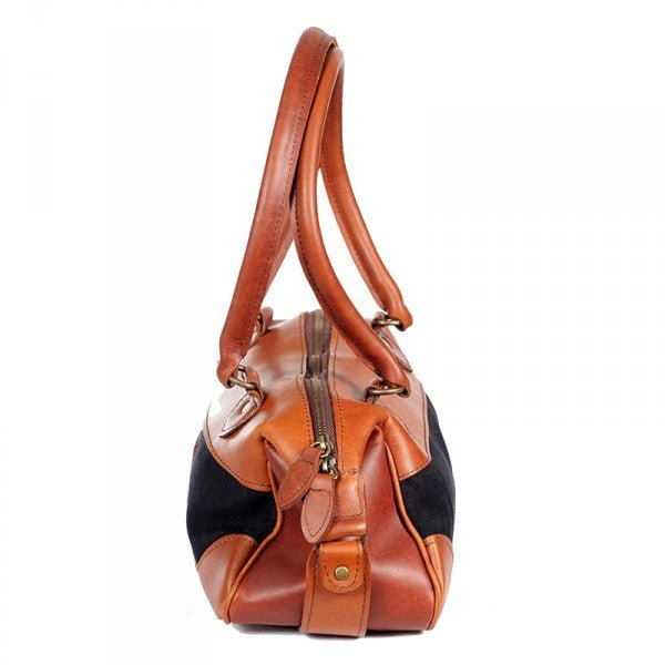 Melvill & Moon Bowling Bag/Handbag | Black - KaryKase