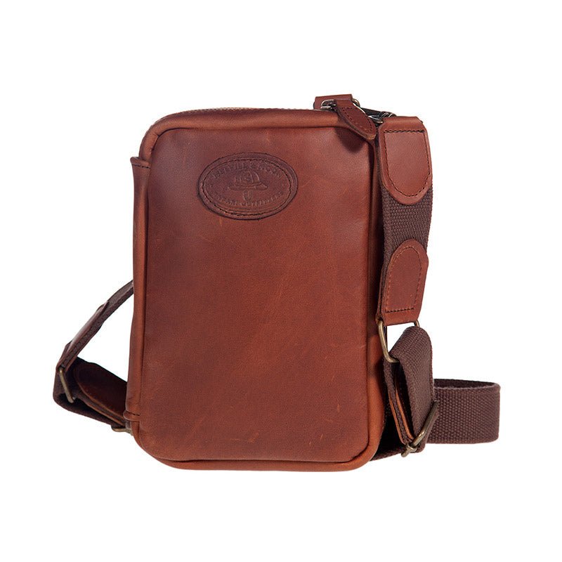 Melvill & Moon Leather Bird Book Cover | Brown - KaryKase