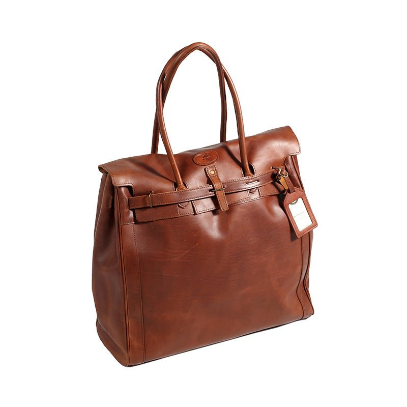 Melvill & Moon Leather Nairobi Full Day Bag | Brown - KaryKase
