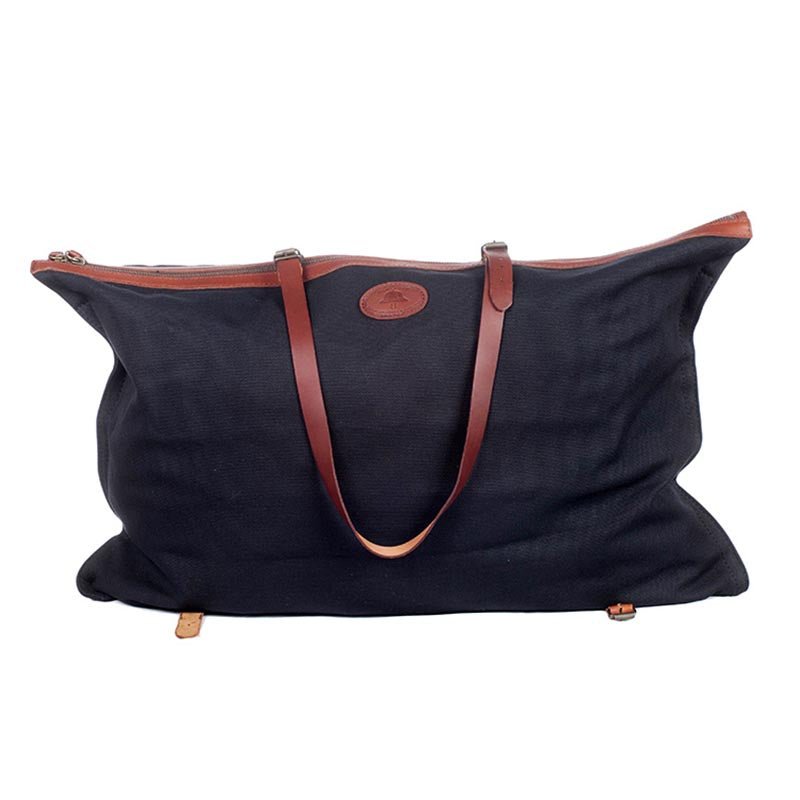 Melvill & Moon Roll Up Shopping Bag | Black - KaryKase
