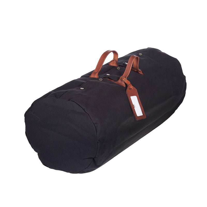 Melvill & Moon Safari Duffel Bag COVER (MED) | Black - KaryKase