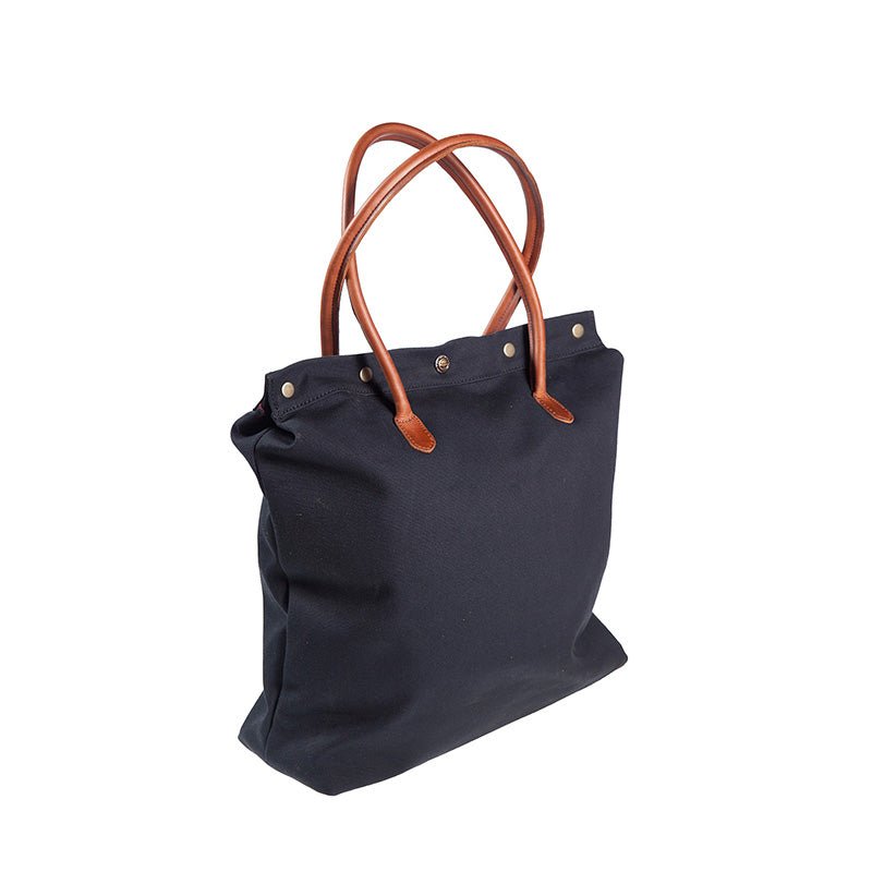 Melvill & Moon Traveller's Tote Bag (Large) | Black - KaryKase