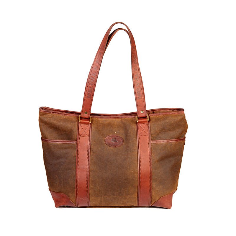 Melvill & Moon Waxed Cotton Dar Es Salaam Day Bag - KaryKase
