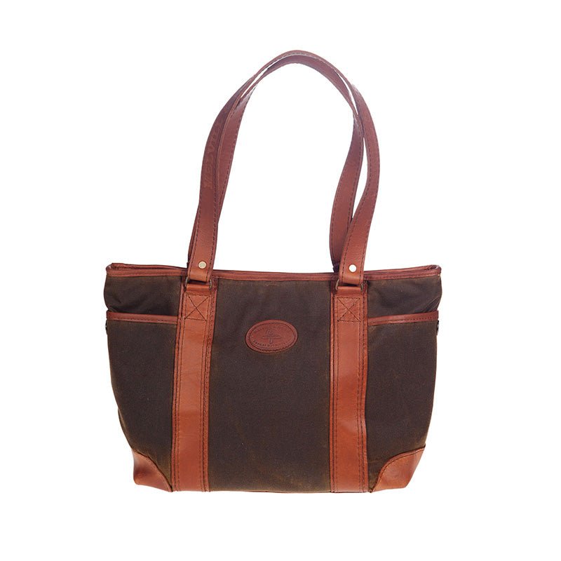 Melvill & Moon Waxed Cotton Dar Es Salaam Handbag - KaryKase