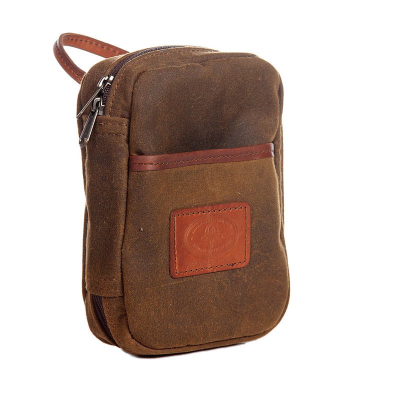 Melvill & Moon Waxed Cotton Everyday Bag - KaryKase